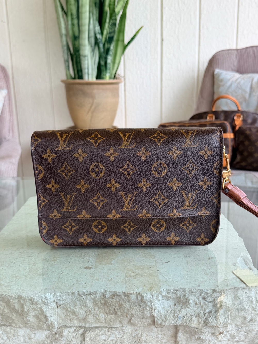 Louis Vuitton Pochette Orsay Clutch Monogram AR0969💝💝💝